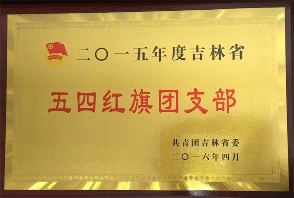 2016年省五四红旗团支部